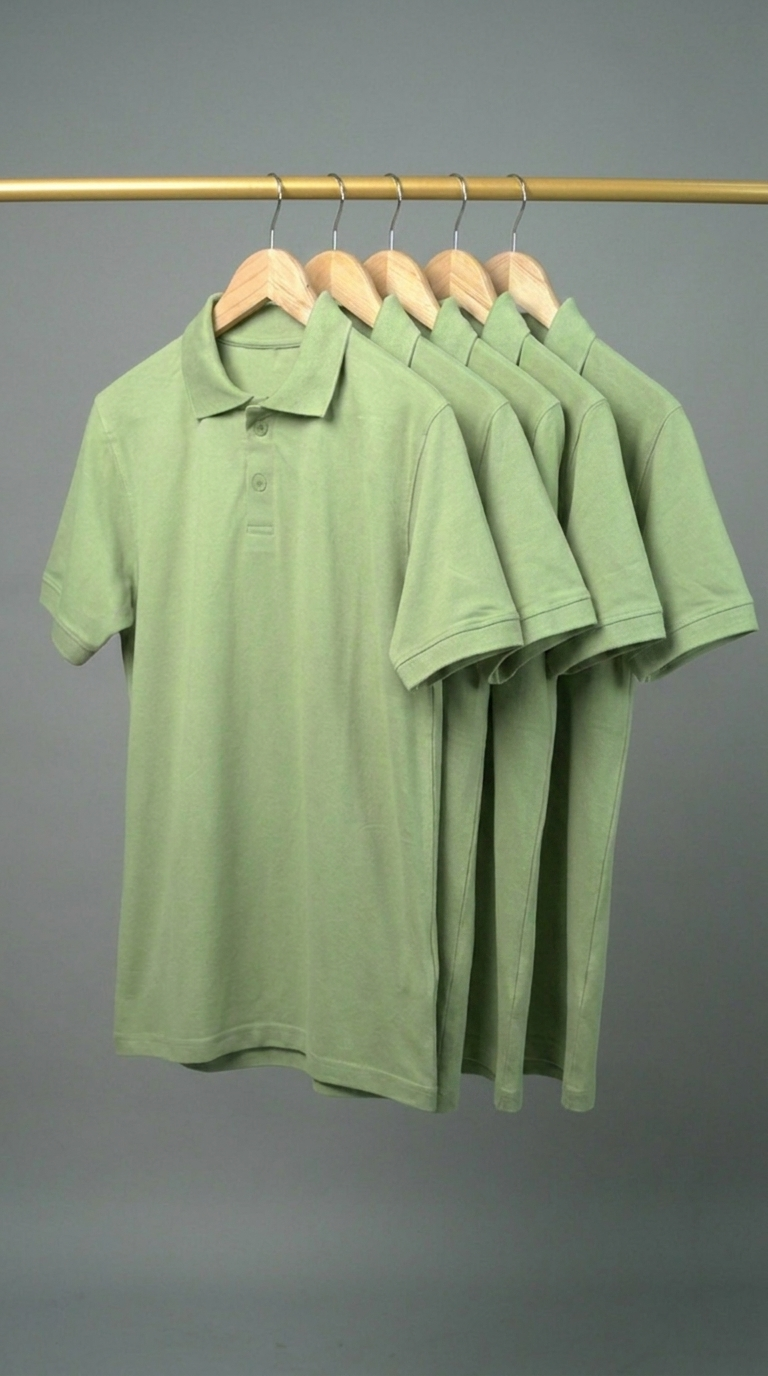 The Sorted Week — Bamboo Polo Set of 5