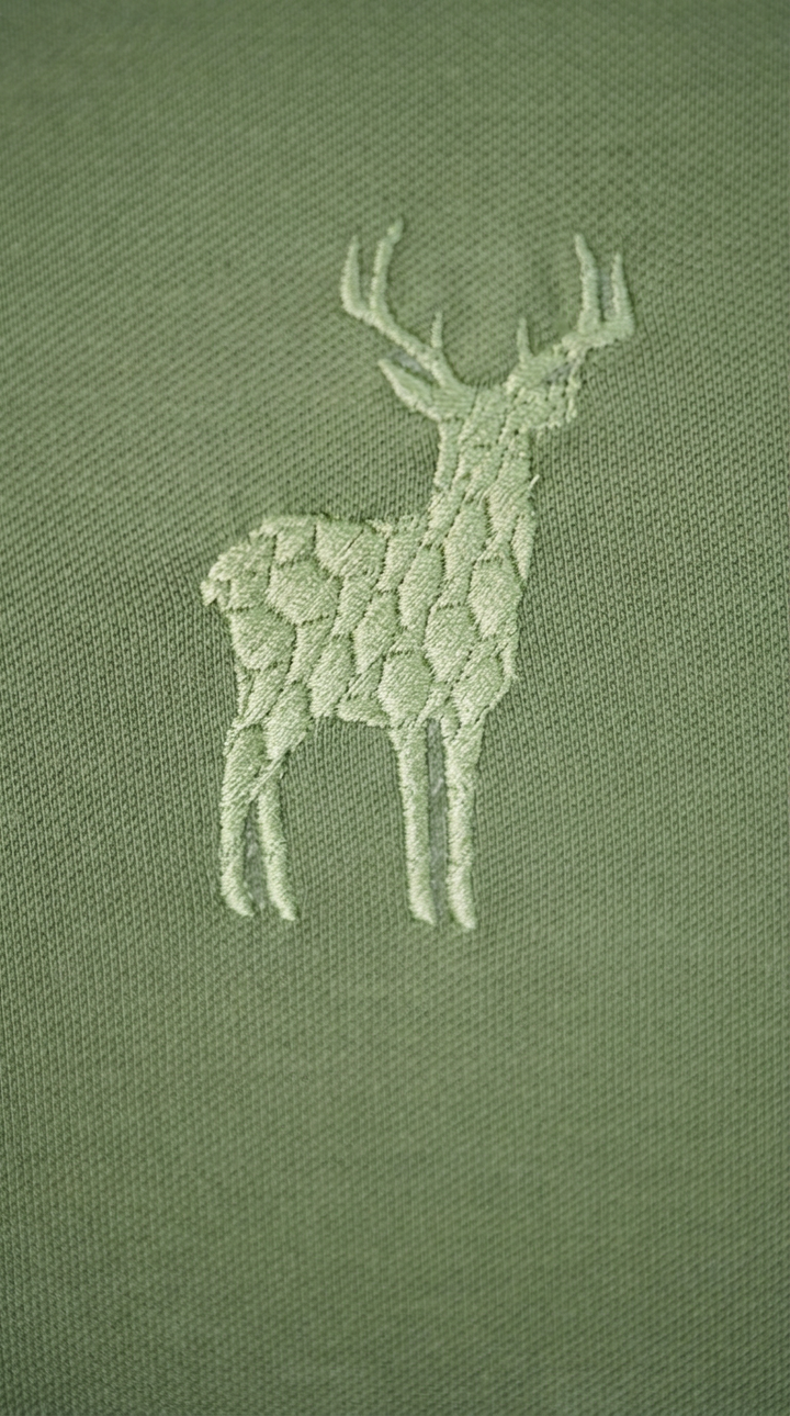 Sangai Embroidery Bamboo Polo