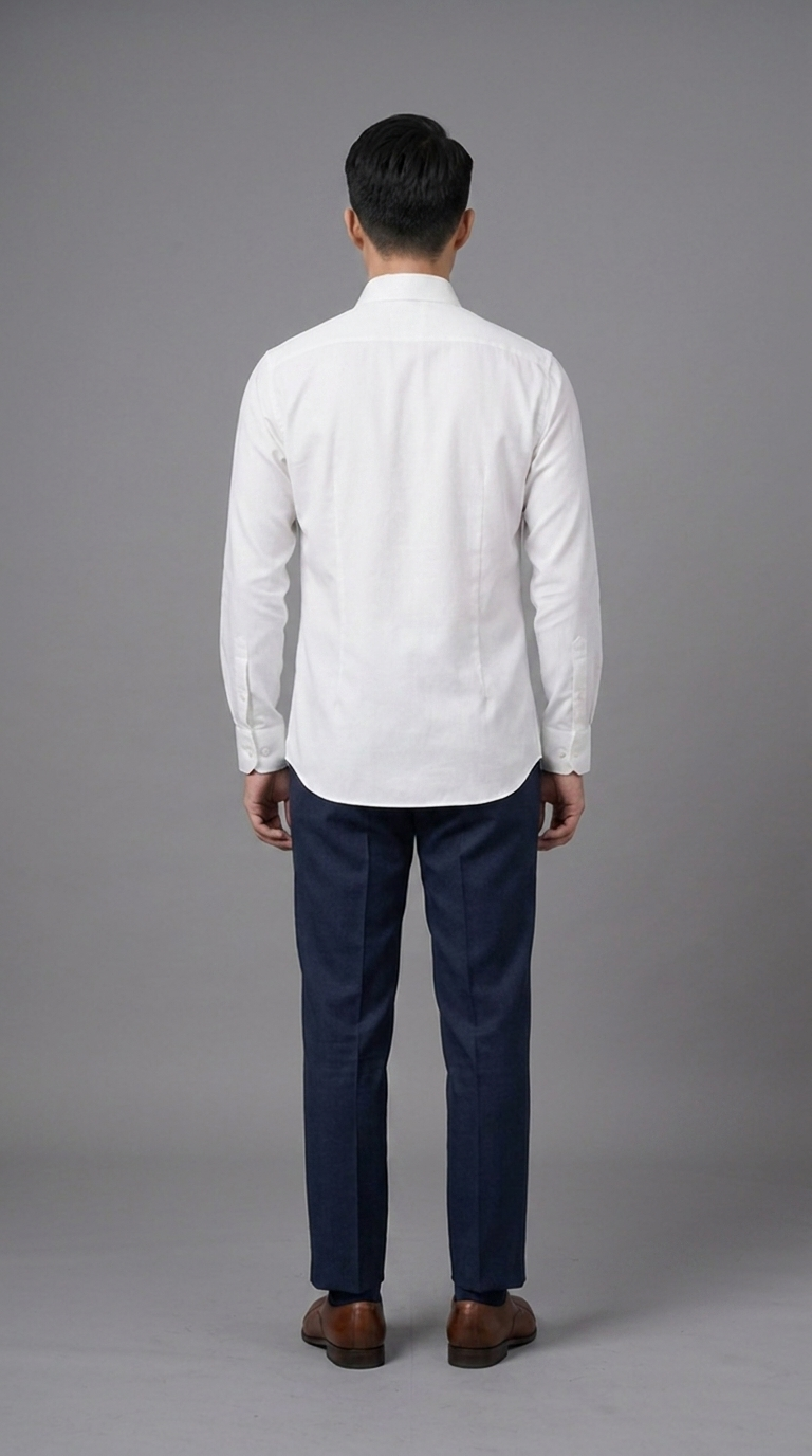 Classic White Bamboo Shirt