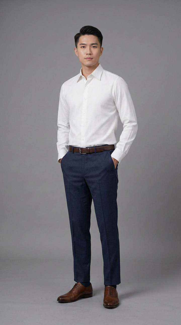 Classic White Bamboo Shirt