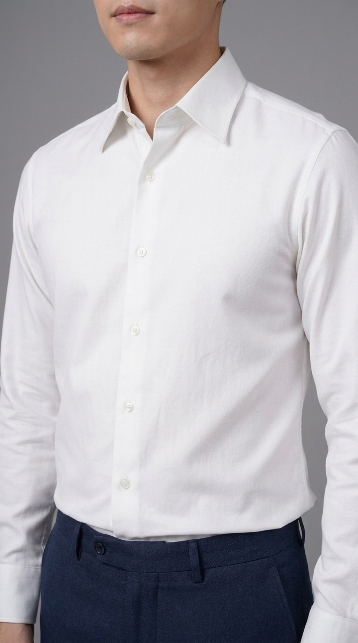 Classic White Bamboo Shirt