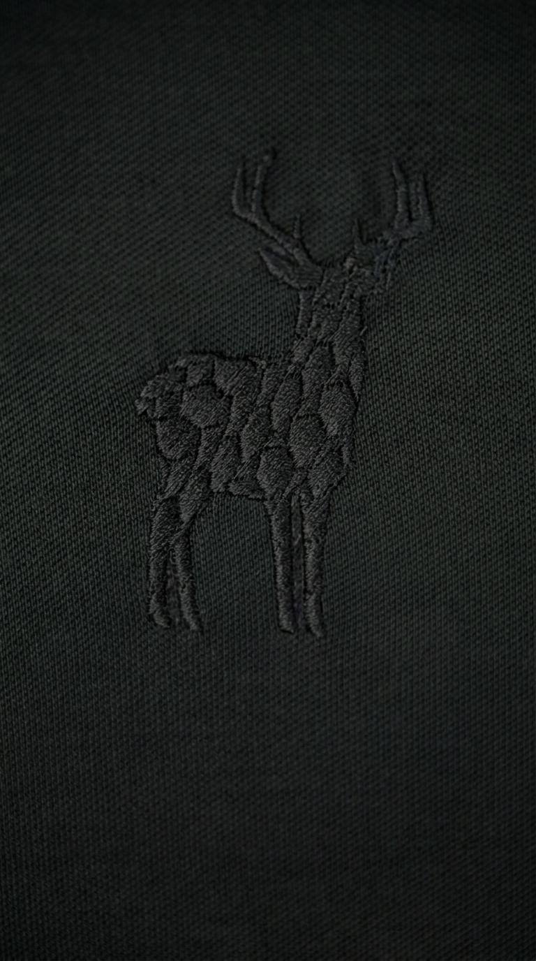 Sangai Embroidery Bamboo Polo