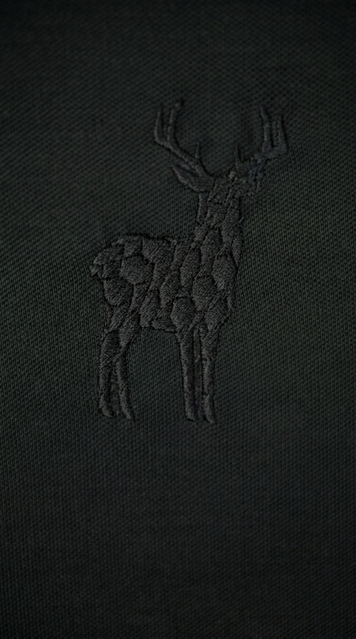 Sangai Embroidery Bamboo Polo