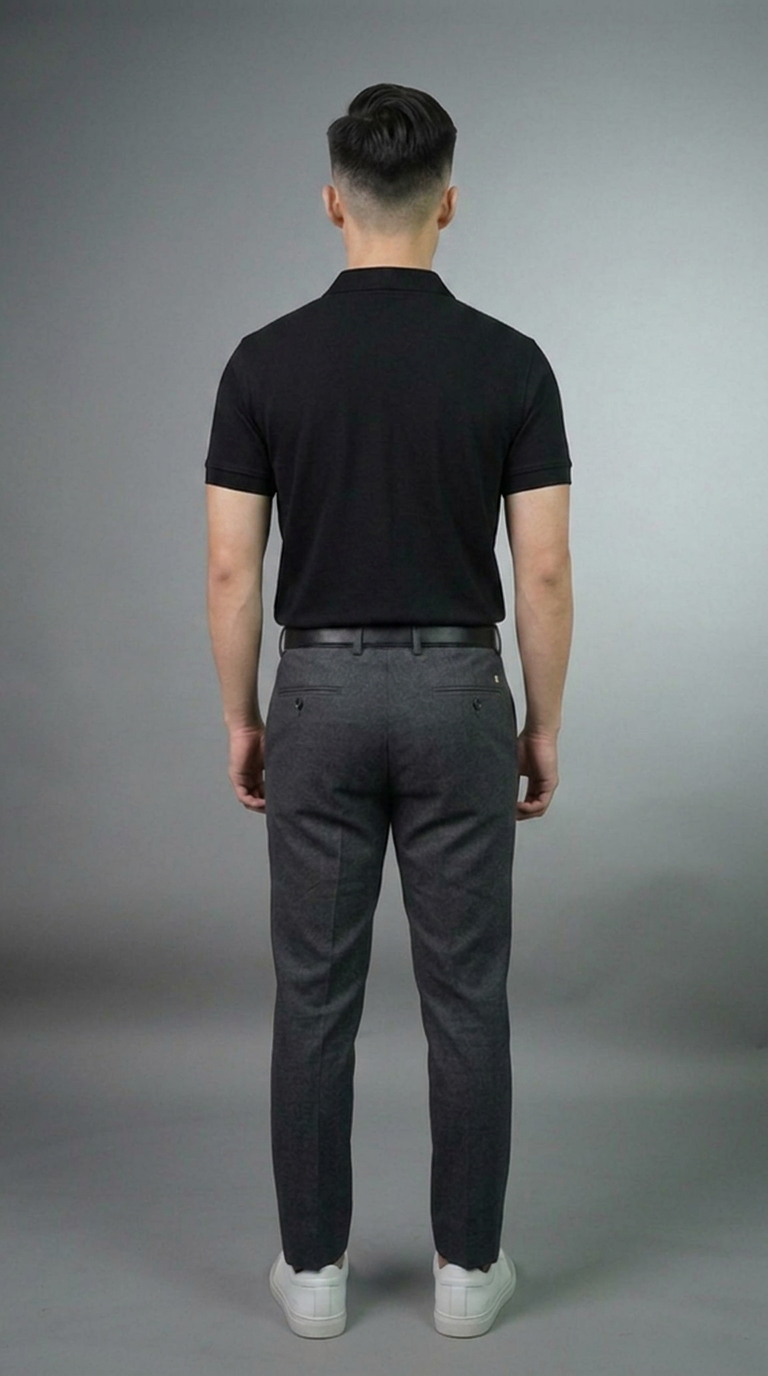 Sangai Embroidery Bamboo Polo