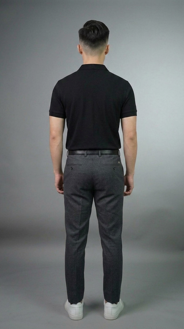 Sangai Embroidery Bamboo Polo