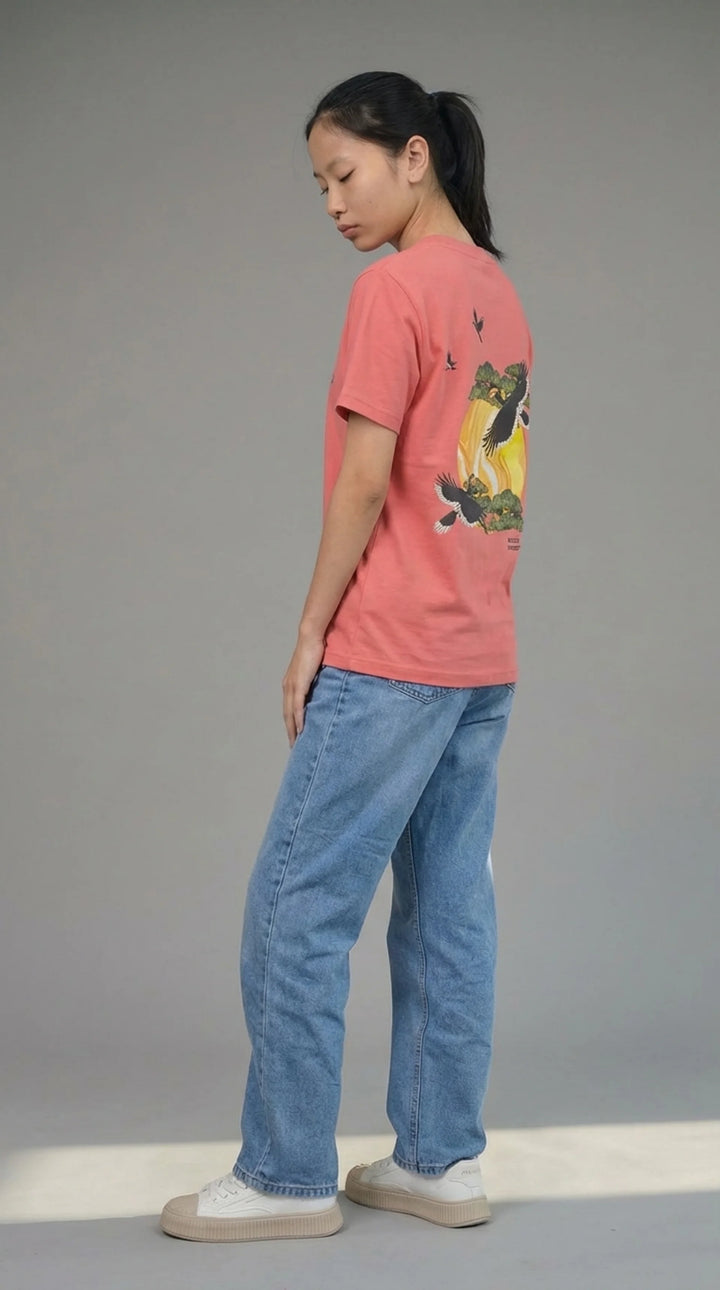 [Limited] Hornbill Muga Embroidery Female