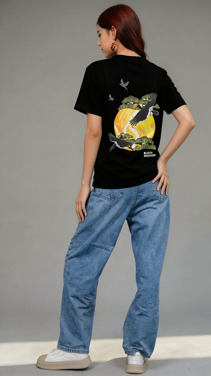 [Limited] Hornbill Muga Embroidery Female