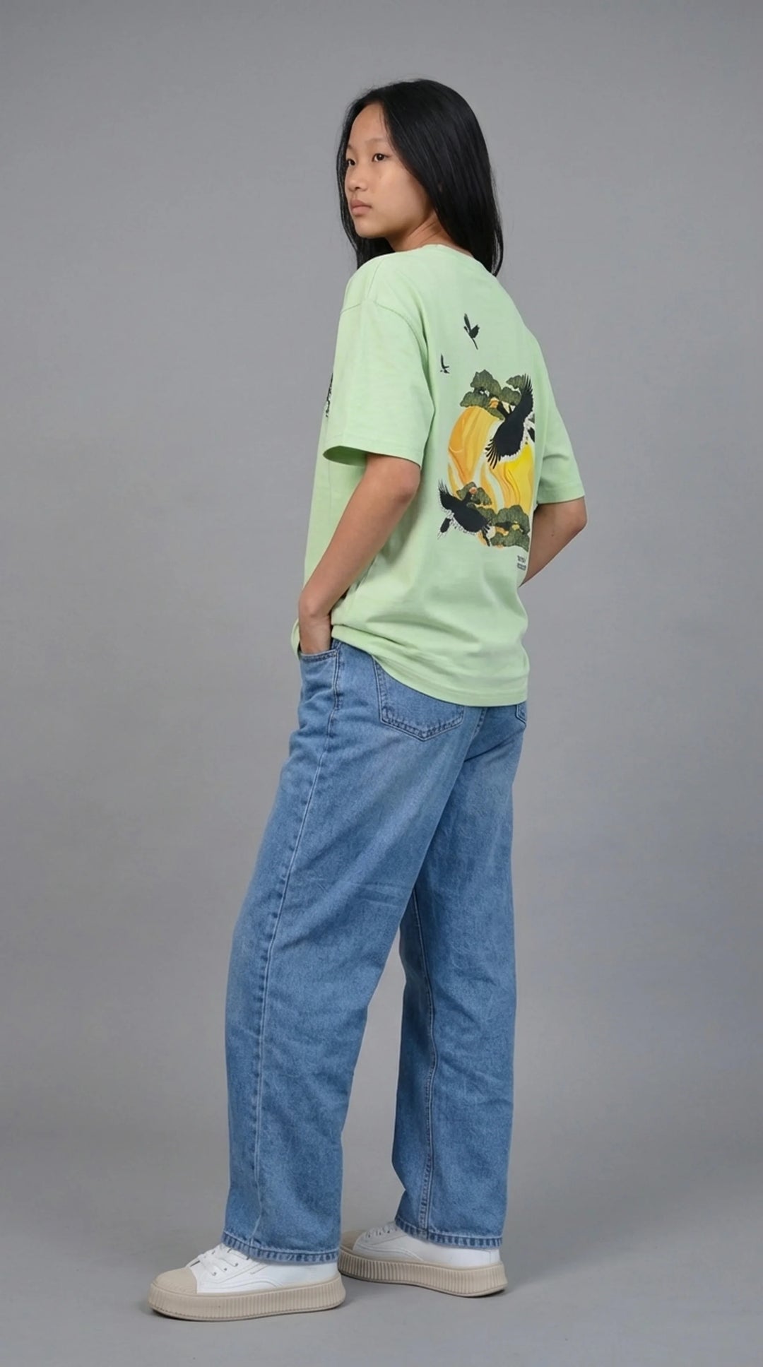 [Limited] Hornbill Muga Embroidery Female