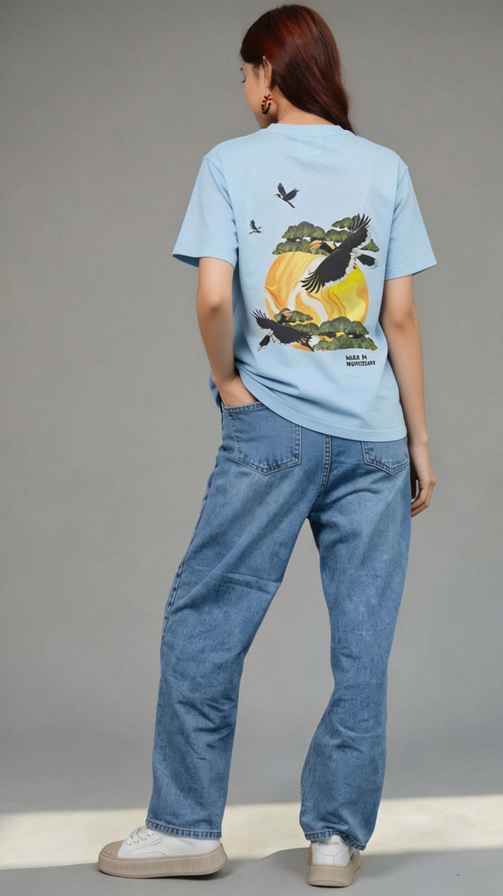 [Limited] Hornbill Muga Embroidery Female