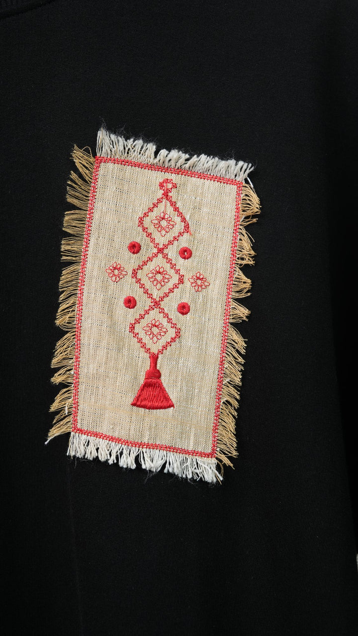 Ahimsa 04 — eri diamond patch detail