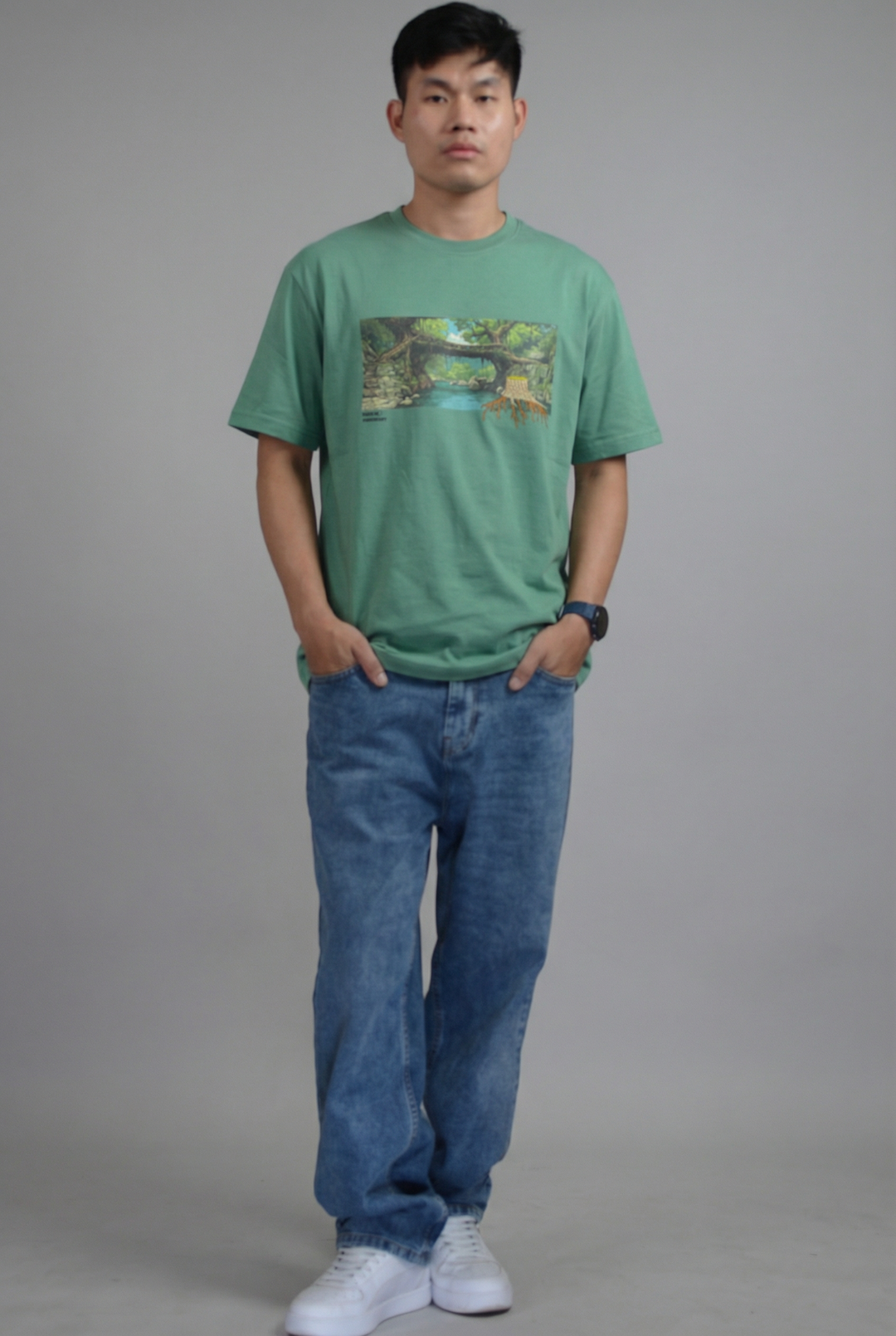 [Limited] Root Bridge Muga Embroidery_Male