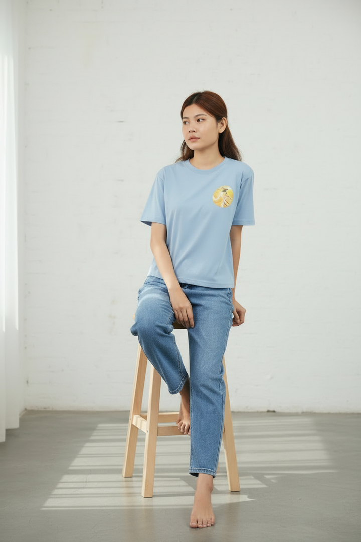 [Limited] Hornbill Muga Embroidery Female