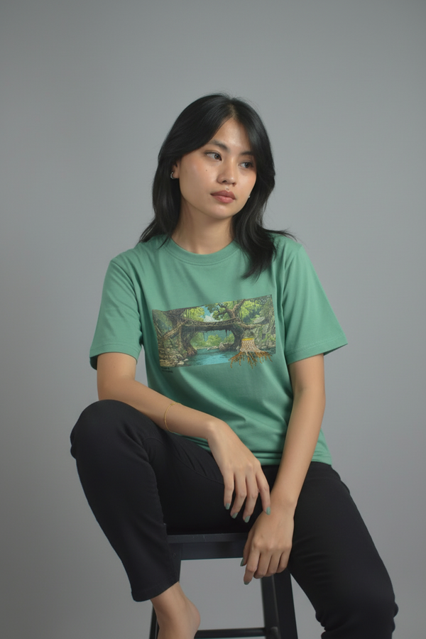 [Limited] Root Bridge Muga Embroidery Female