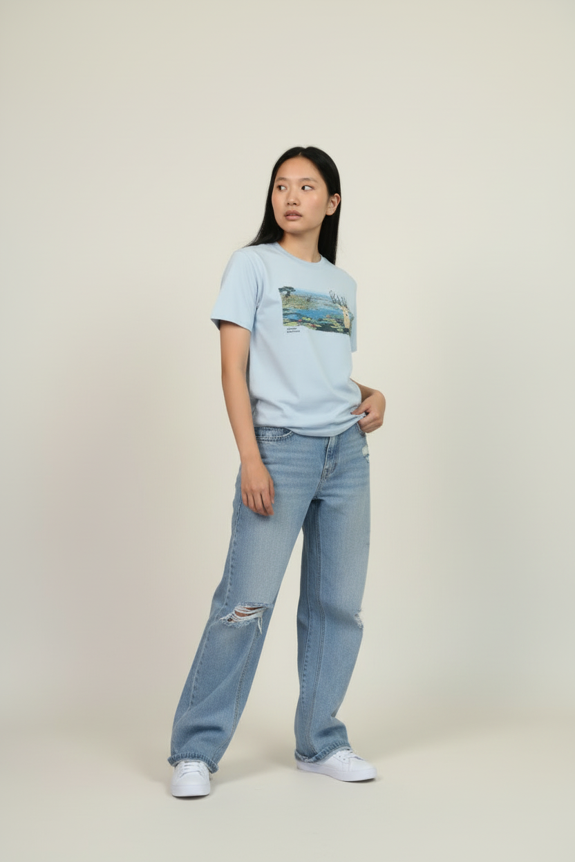 [Limited] Loktak Sangai Muga Embroidery Female