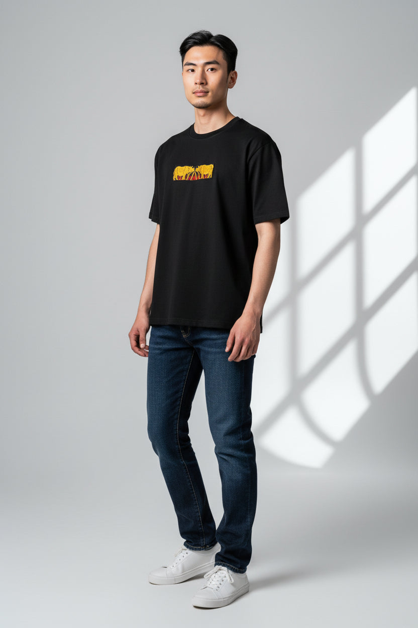 Two Faced Rhino Motif