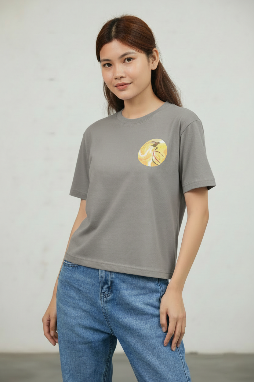 [Limited] Hornbill Muga Embroidery Female