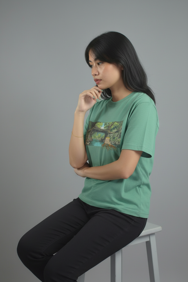 [Limited] Root Bridge Muga Embroidery Female