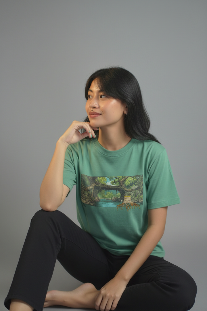 [Limited] Root Bridge Muga Embroidery Female