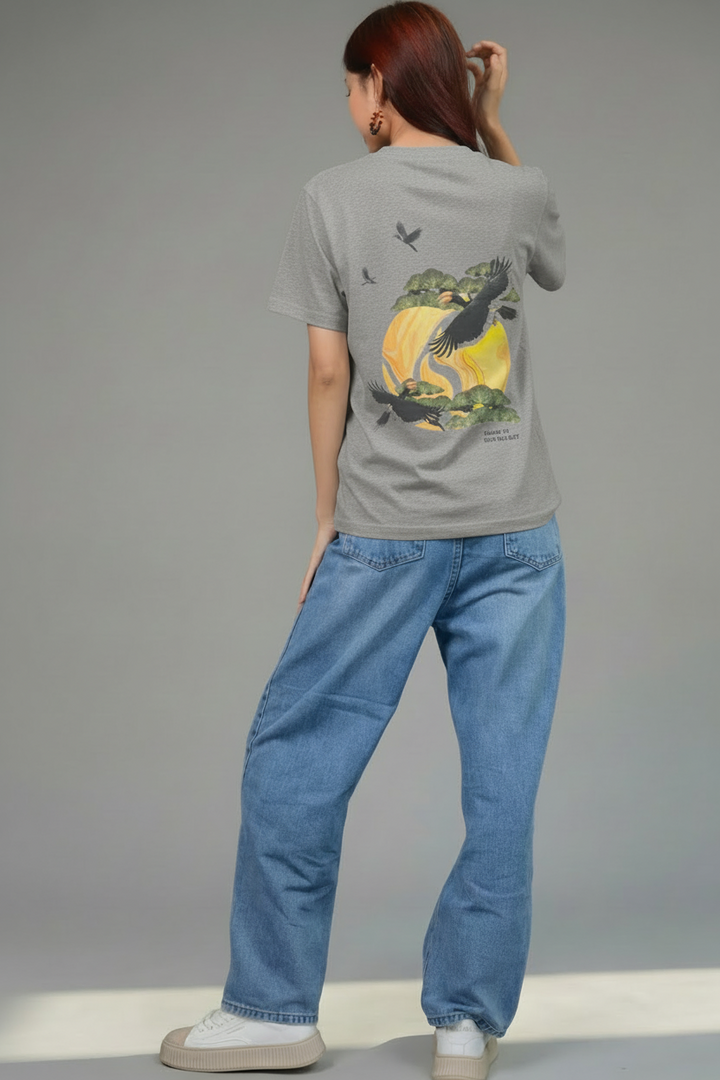 [Limited] Hornbill Muga Embroidery Female