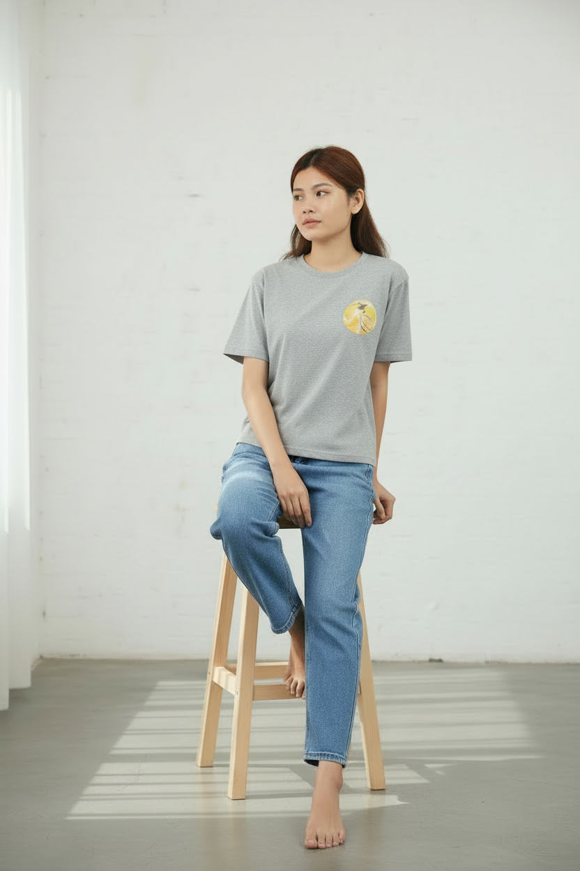 [Limited] Hornbill Muga Embroidery Female
