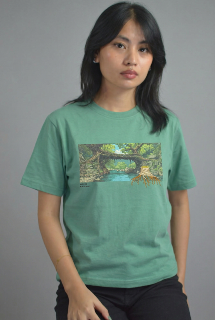 [Limited] Root Bridge Muga Embroidery Female
