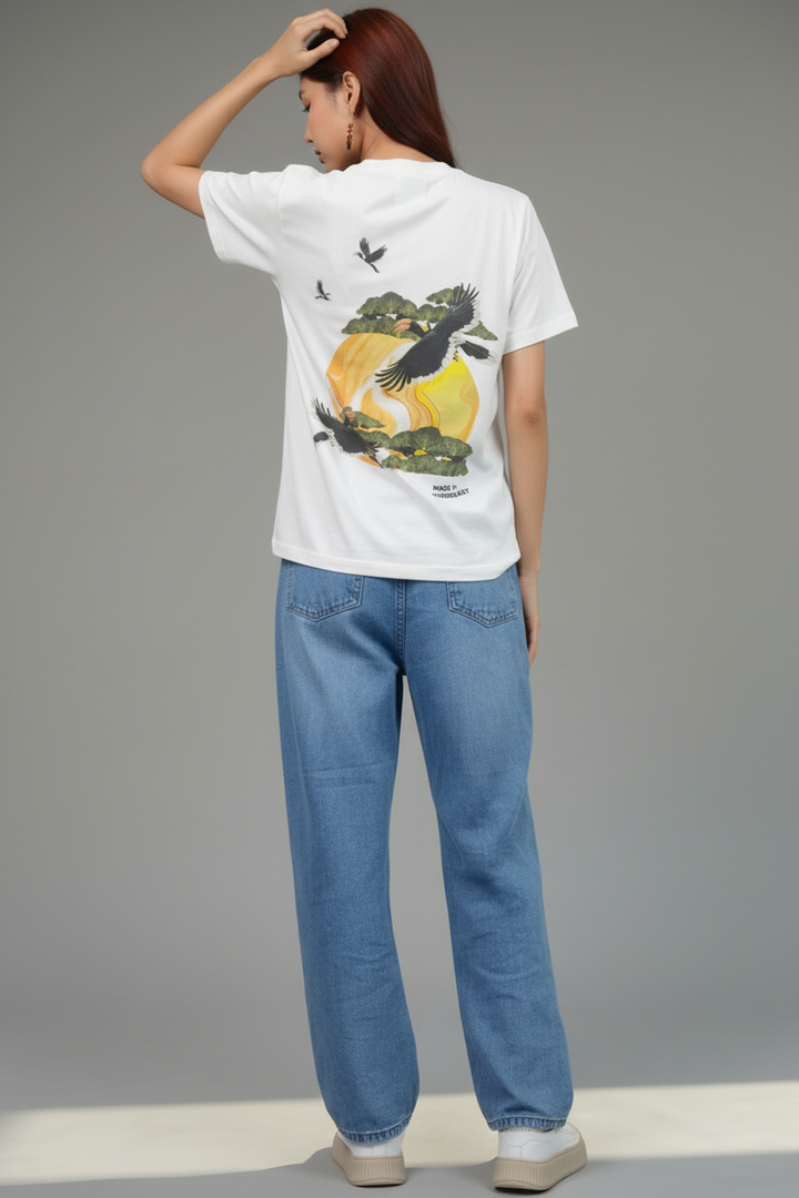 [Limited] Hornbill Muga Embroidery Female