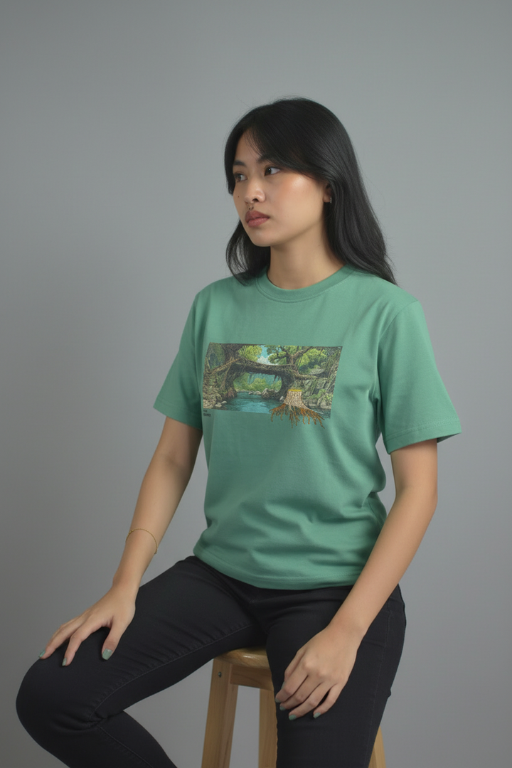 [Limited] Root Bridge Muga Embroidery Female