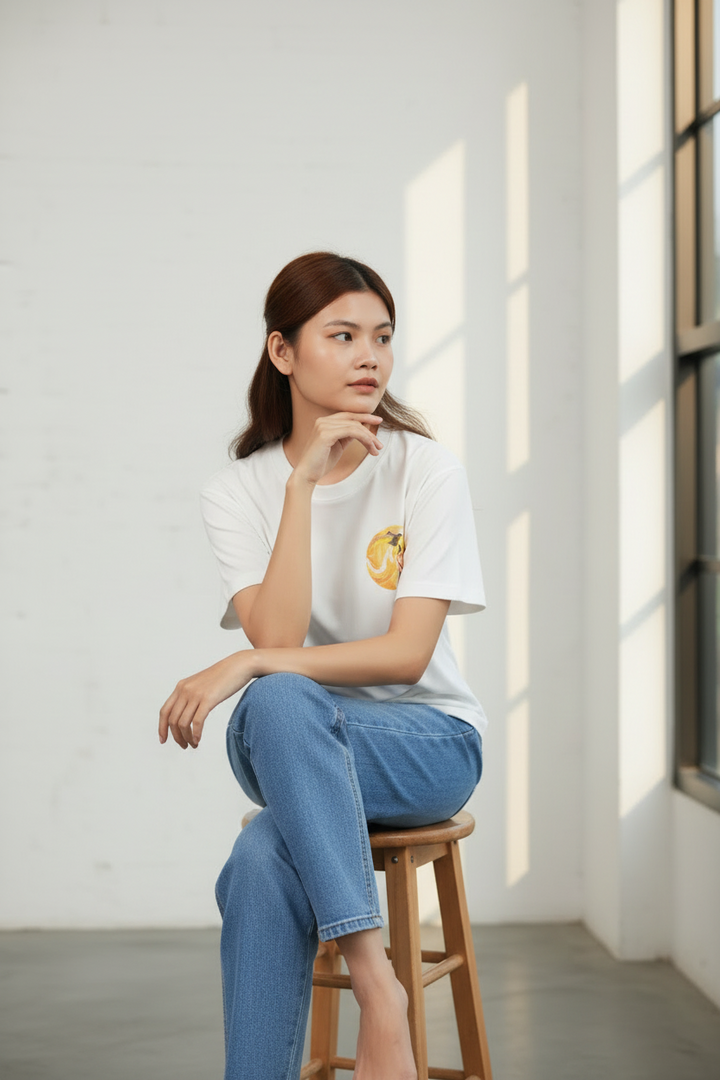 [Limited] Hornbill Muga Embroidery Female