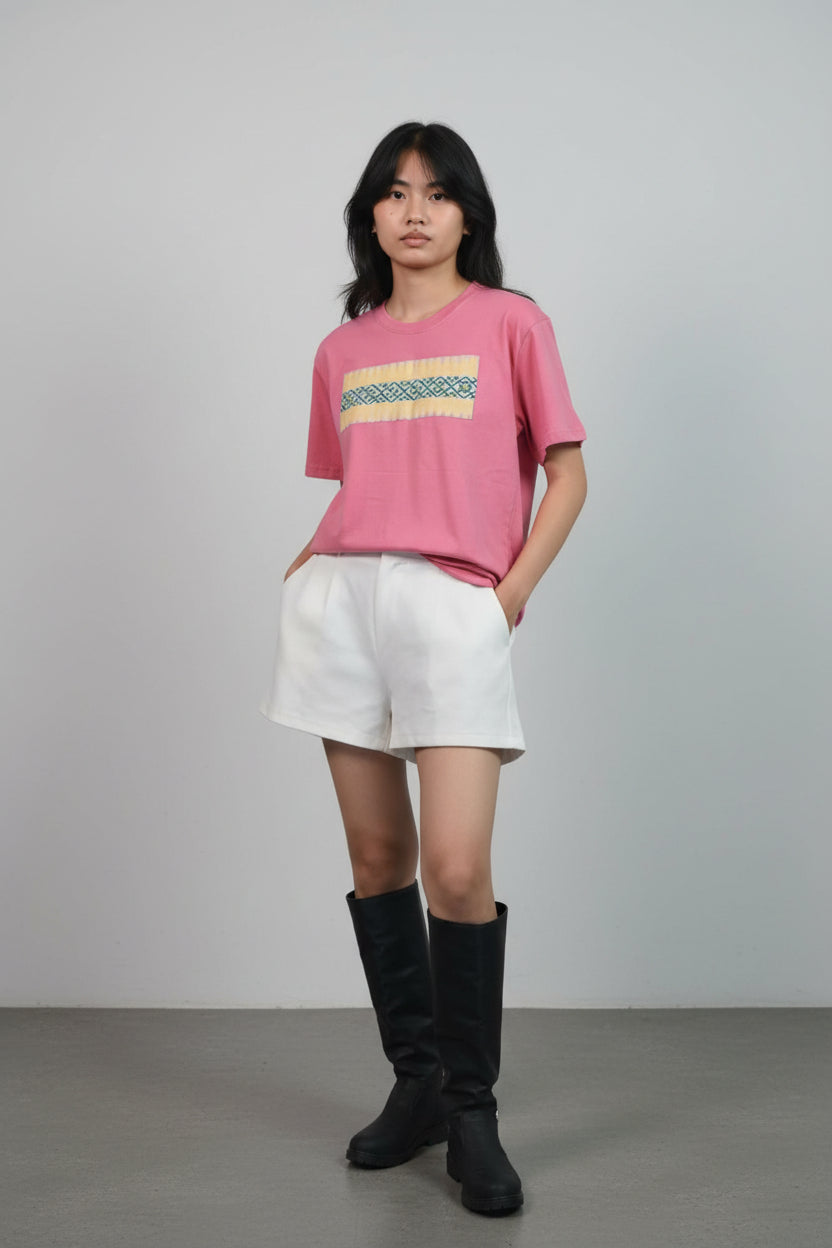 Boro Motif T-Shirt