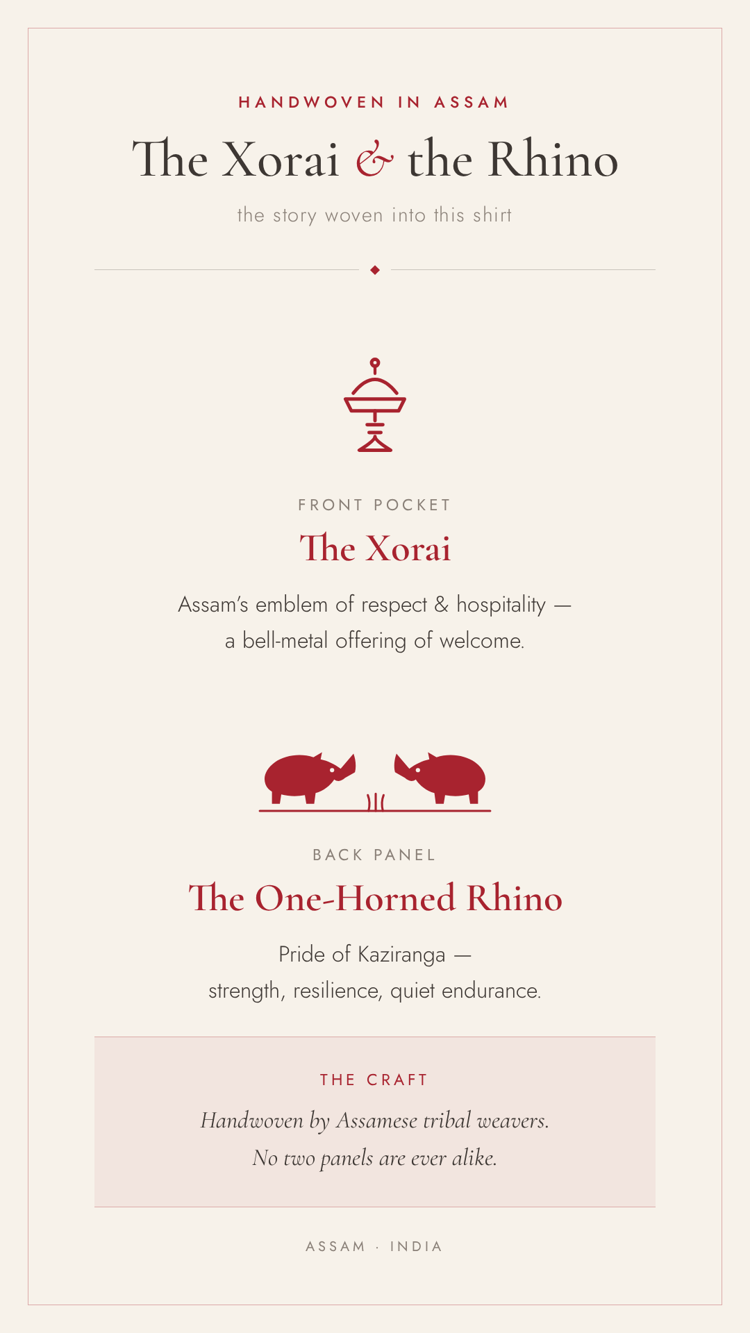 Xorai & Rhino Motif Female
